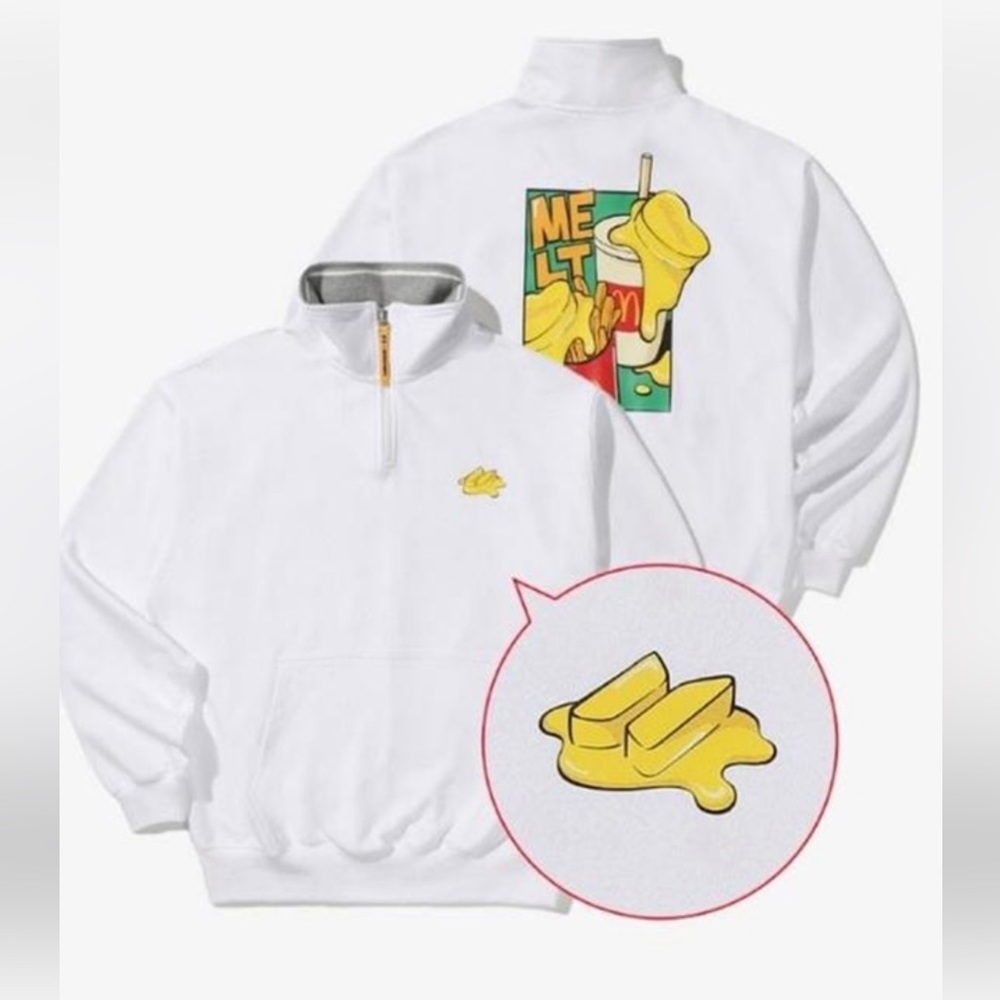 BTS x McDonald’s MELT 1/4 zip medium sold out!!